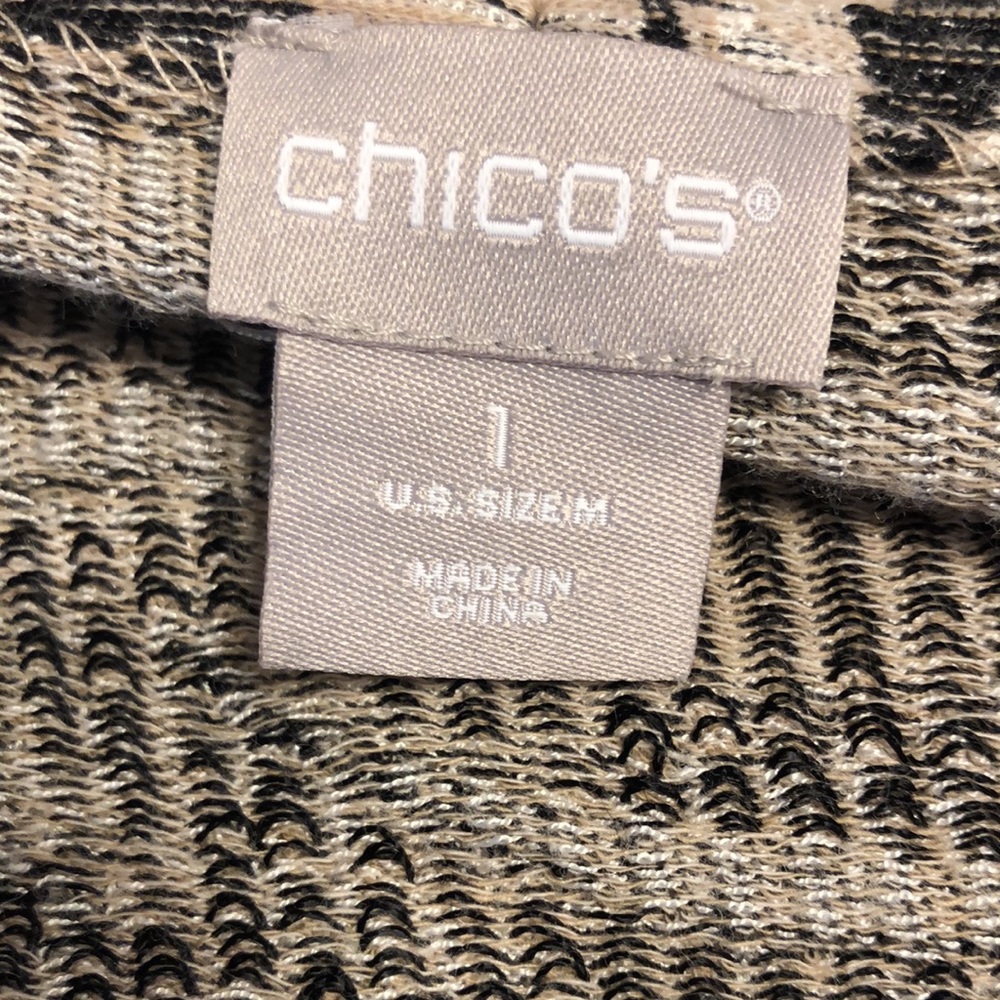 Chico’s Zebra Print Open Front Jacket And Matchin… - image 5